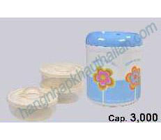 Cặp lồng giữ nhiệt nhựa 3 ngăn 12/1 PN5008/10F