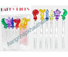 Nĩa gắp mứt, quả bằng nhựa PN1011X6 144/1