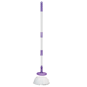Cán chổi lau 360 độ kèm đầu bông chổi Floriana hand set F181 12/1(130cm)