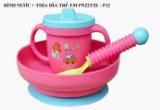 Bình nước + thìa dĩa trẻ em PN223/2E-P12 24/1