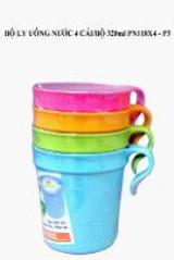 Bộ ly uống nước 4 cái/bộ (320ml) PN118X4-P3  72/1